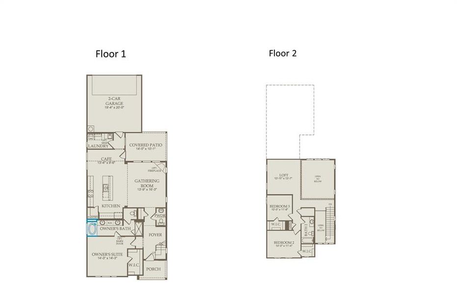 The highwater floor plan