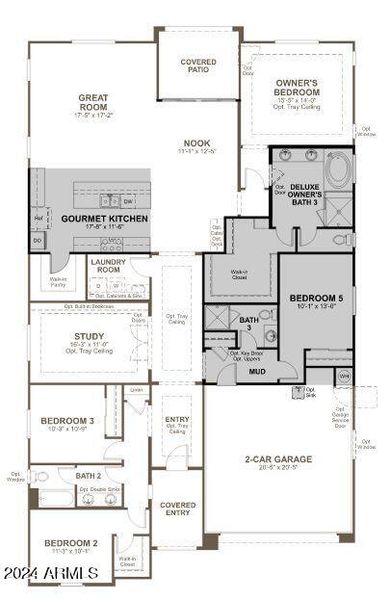 Villages @ RED - 1655 Floorplan