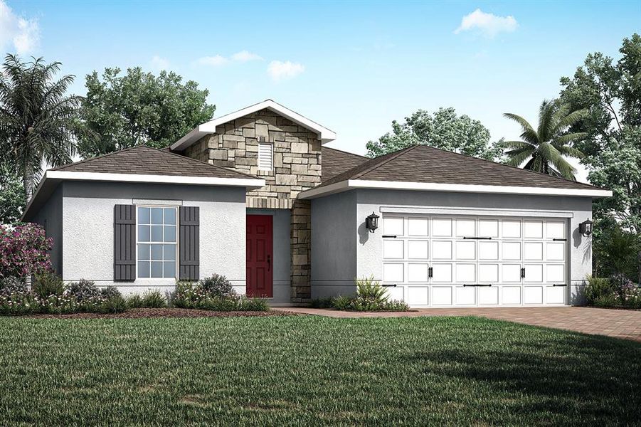New construction Single-Family house 1185 Lexington Lane, Haines City, FL 33844 - photo