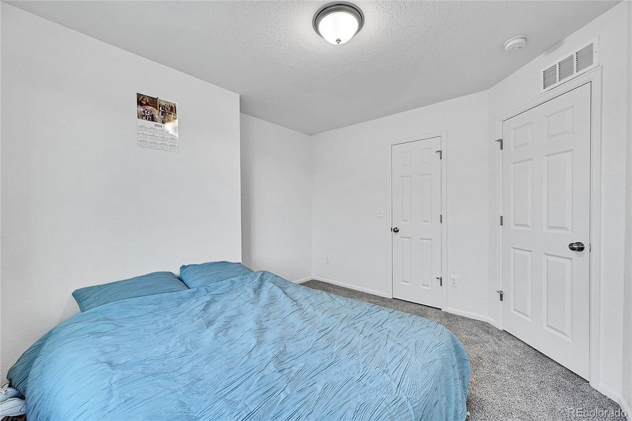 Enjoy the spacious closet and easy access to anywhere, including a bathroom.