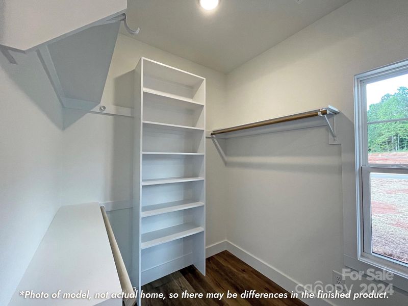 Primary Walk-In Closet