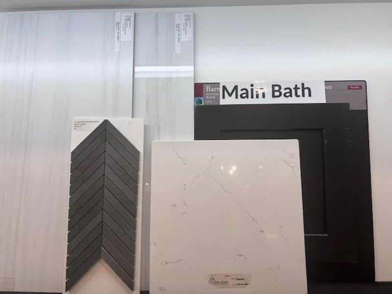 Main Bath Color Selections