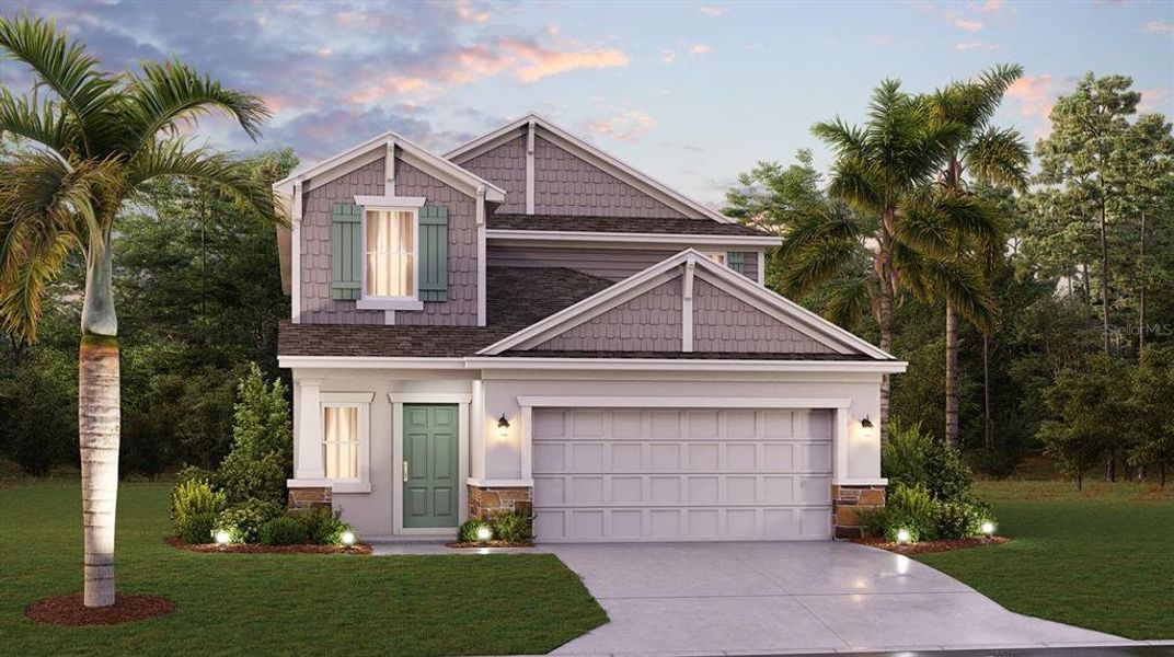 New construction Single-Family house 1750 Foreman Road, Eagle Lake, FL 33839 Columbia- photo