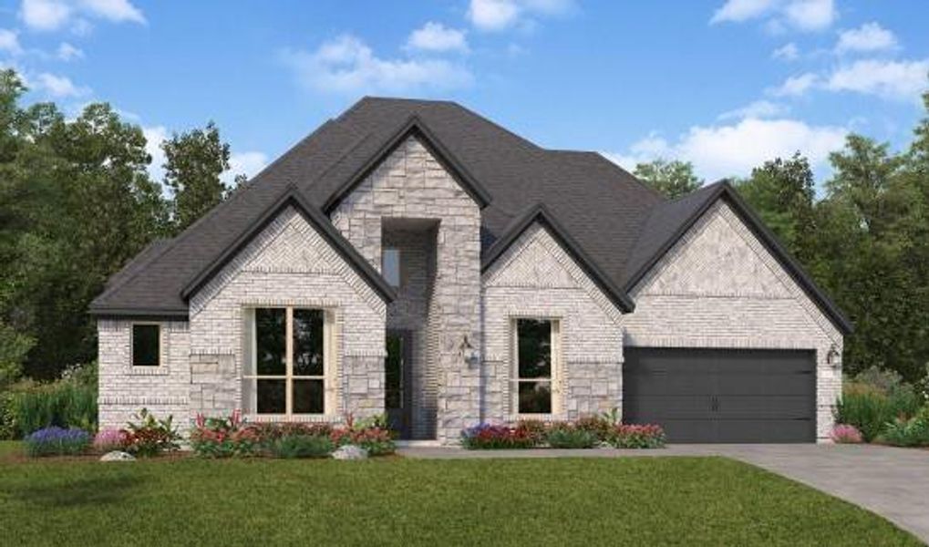 New construction Single-Family house 10715 Spring White Drive, Cypress, TX 77433 Preston- photo