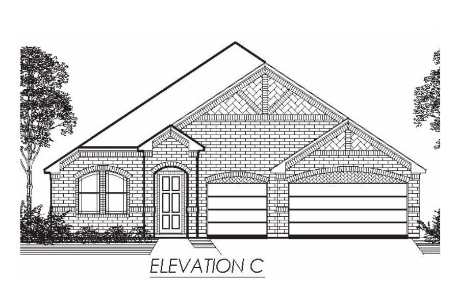 New construction Single-Family house The Brookhaven, 9800 Palermo Lane, Heath, TX 75126 - photo