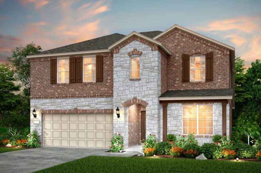 New construction Single-Family house 11912 Baclar Bnd, Manor, TX 78653 Sweetwater- photo