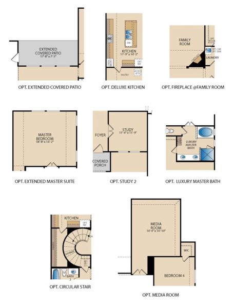 Arlington Floor Plan Options