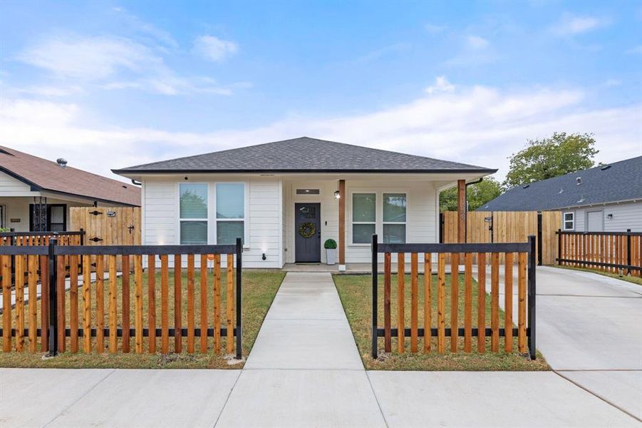 Bungalow-style home featuring a porch