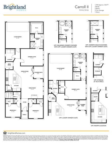 New construction Single-Family house Artistry Series - Carroll II, Sierra Wind Lane, Elgin, TX 78621 - photo