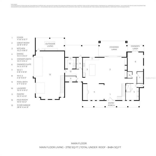 Floor Plan - Main Floor