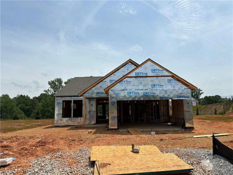 New construction Single-Family house 128 Laurel Farms Lane, Dallas, GA 30157 Edenton- photo
