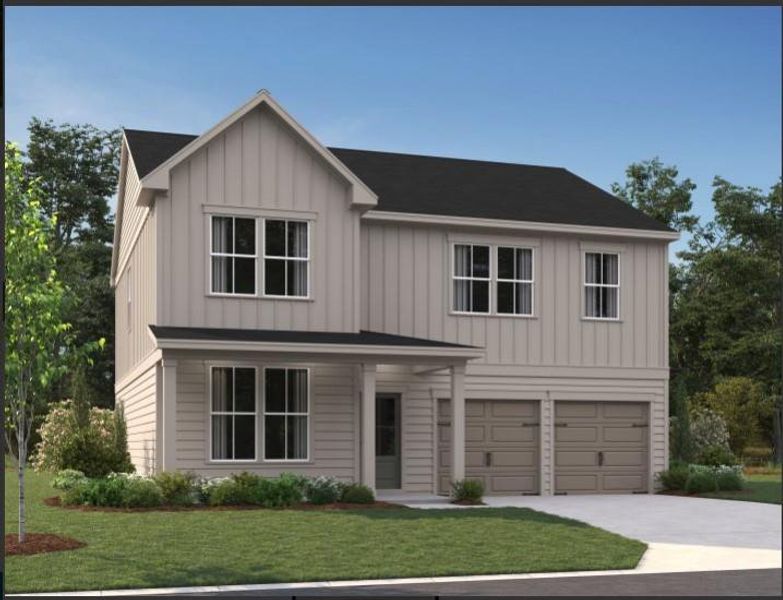 New construction Single-Family house 2201 Boxwood Circle Se, Conyers, GA 30094 - photo