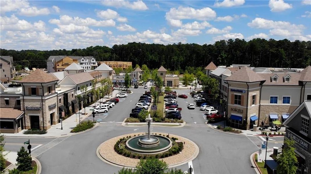 Across from the Forum is Peachtree Town Center that has an Amphitheater for summer concert series and plenty of activities for the kids!