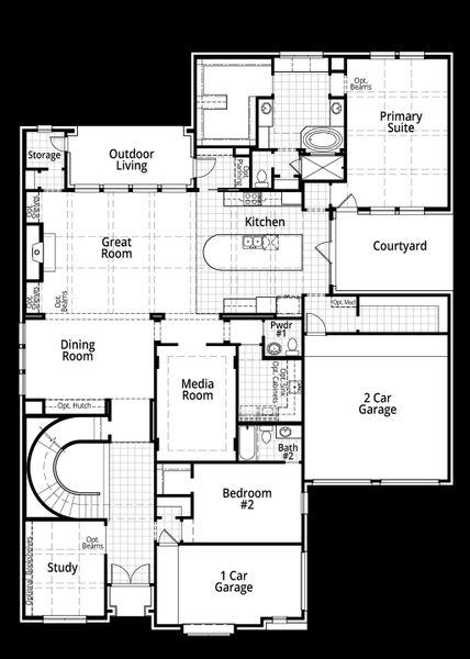 Downstairs Floor Plan