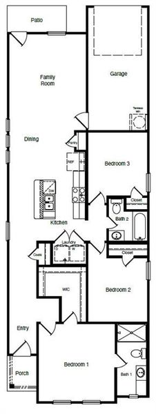 D.R. Horton's Acorn floorplan - All Home and community information, including pricing, included features, terms, availability and amenities, are subject to change at any time without notice or obligation. All Drawings, pictures, photographs, video, square footages, floor plans, elevations, features, colors and sizes are approximate for illustration purposes only and will vary from the homes as built.