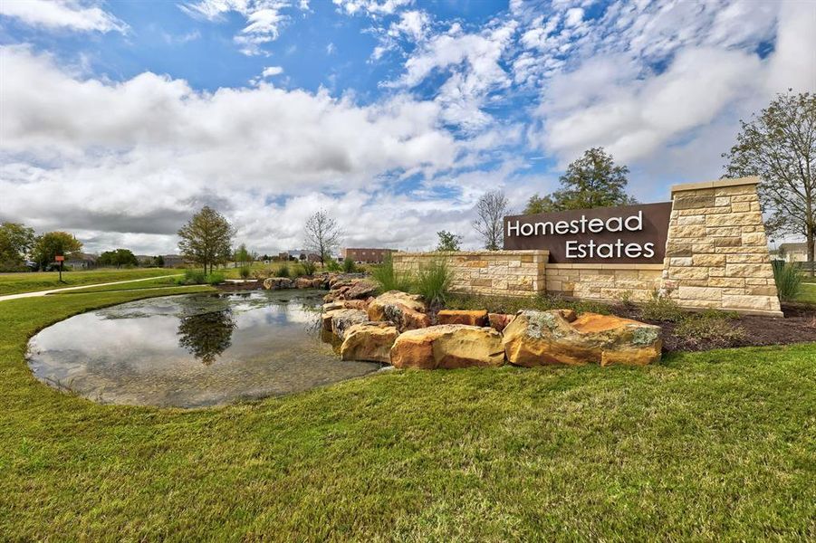 Homestead Estates  - Front Entrance