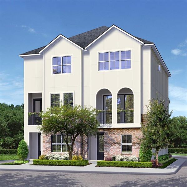 White Oak Station by City Choice Homes - -  Rendering of home.