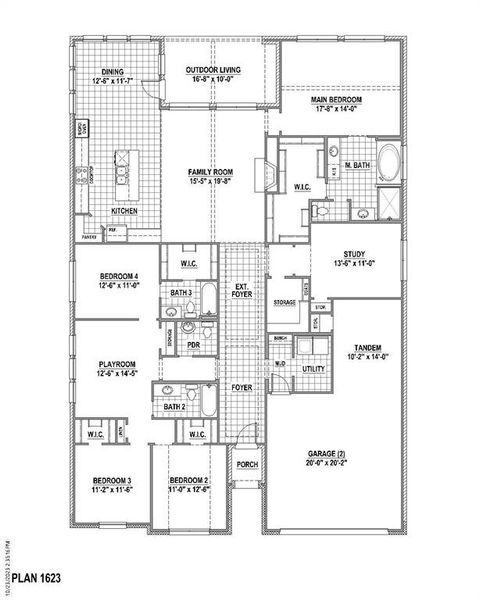 1st Level Floor plan