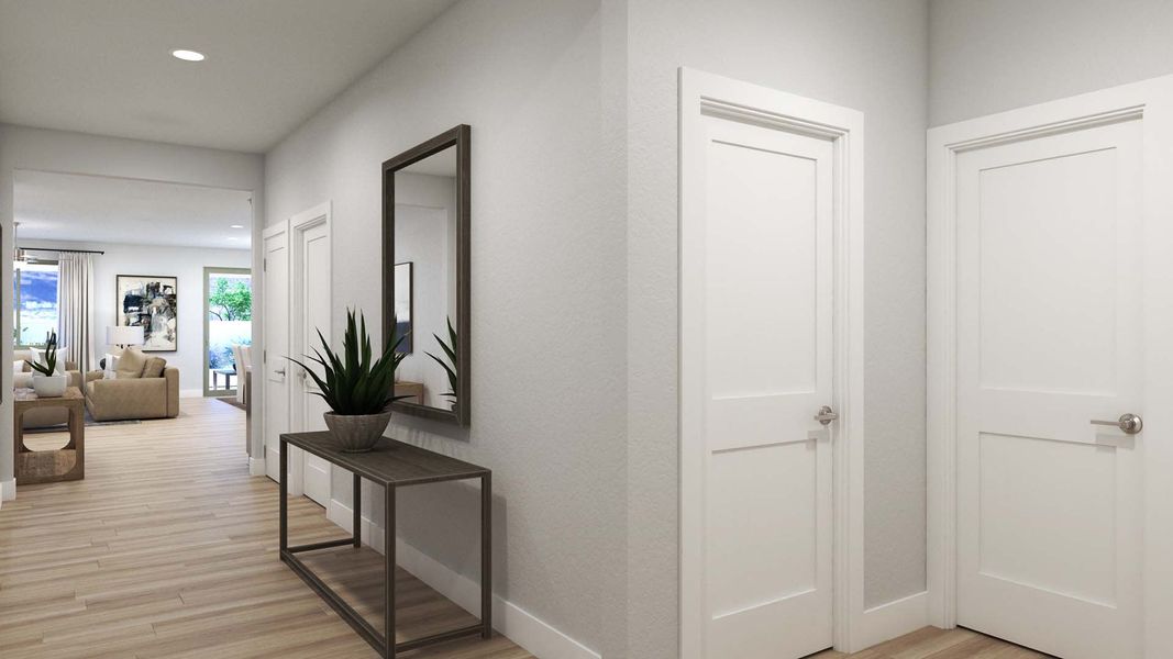 Hallway to Great Room | Citrus | El Cidro | Goodyear, AZ | Landsea Homes