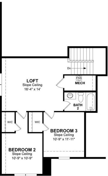 Beazer Homes Whitewing Avalon plan