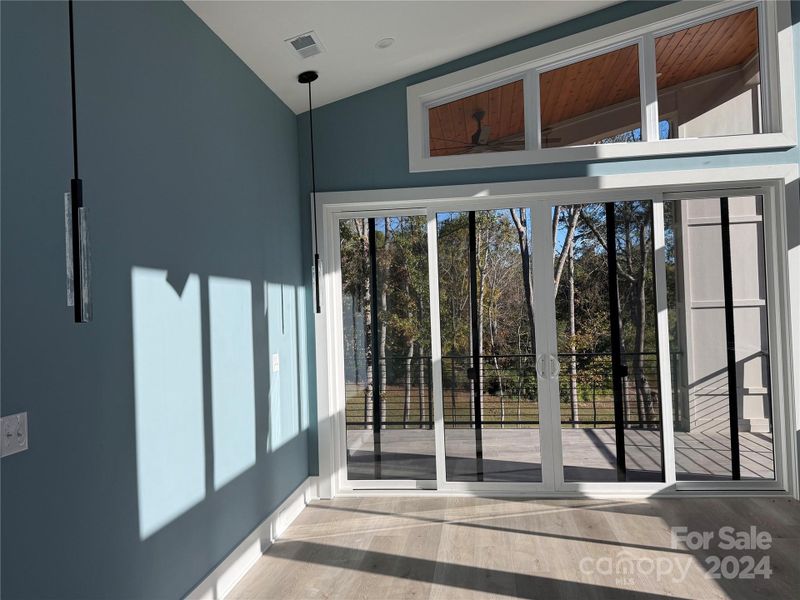 Primary bedroom with private deck