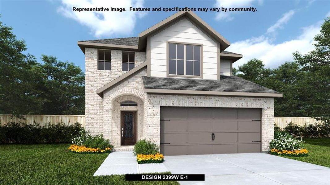 New construction Single-Family house Design 2399W, 435 Bay Breeze Drive, Kyle, TX 78640 - photo