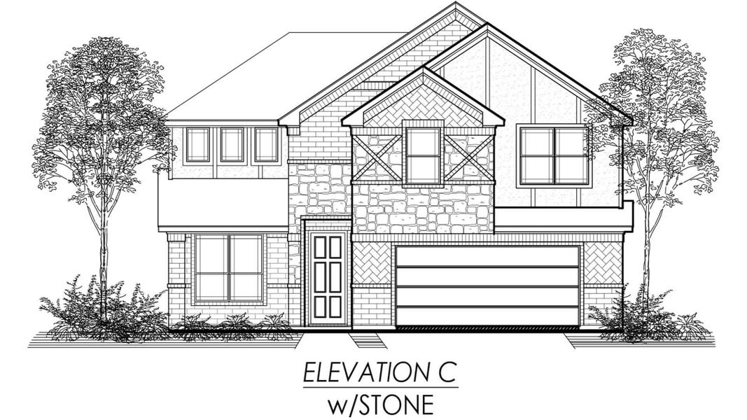 New construction Single-Family house Aspen, 316 Tyler Street, Grandview, TX 76050 - photo