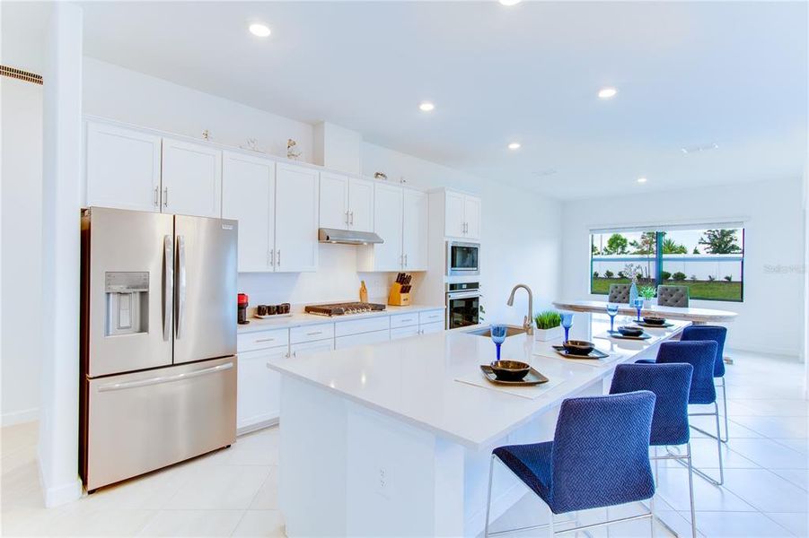 Recess Lighting in the kitchen