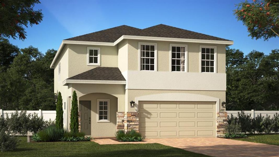 Front Exterior Rendering