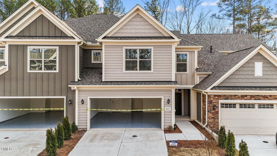 New construction Townhouse house 845 Money Island Place, Cary, NC 27519 - photo