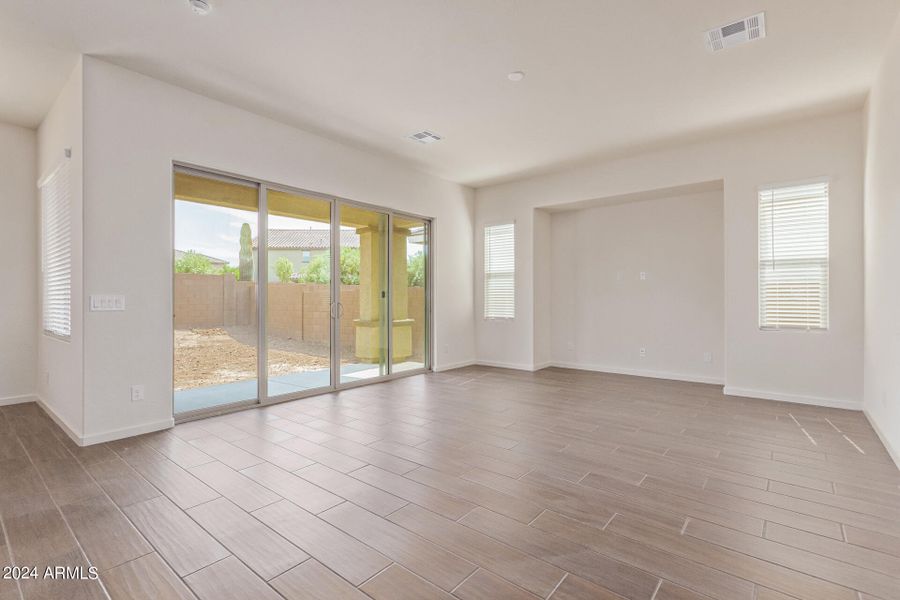 Great Room w/Multi-Slide Patio Door