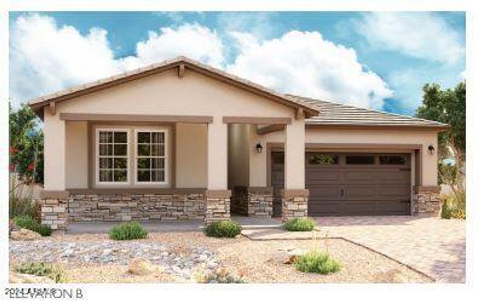 New construction Single-Family house 40418 W Michaels Drive, Maricopa, AZ 85138 Alden- photo
