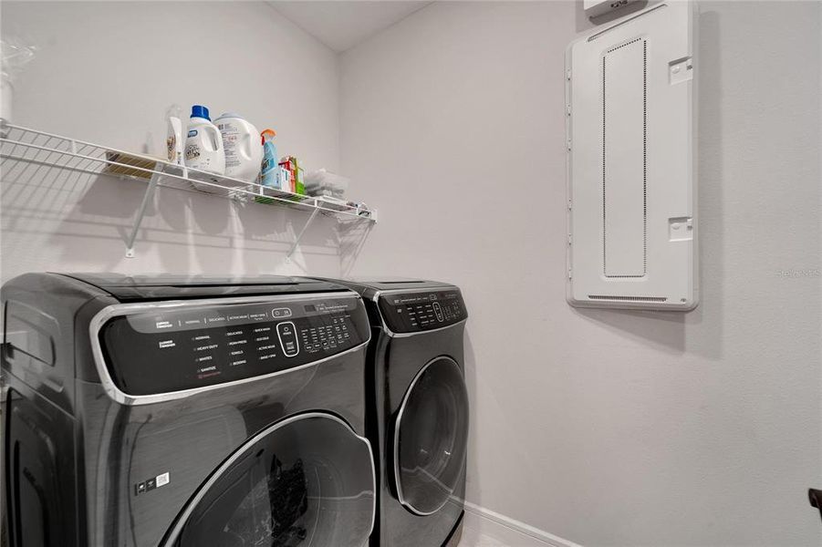 First floor laundry room