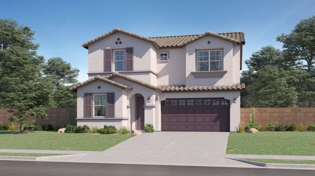 New construction Single-Family house Cottonwood Plan 3524, 8340 E. Petra Ave., Mesa, AZ 85212 - photo