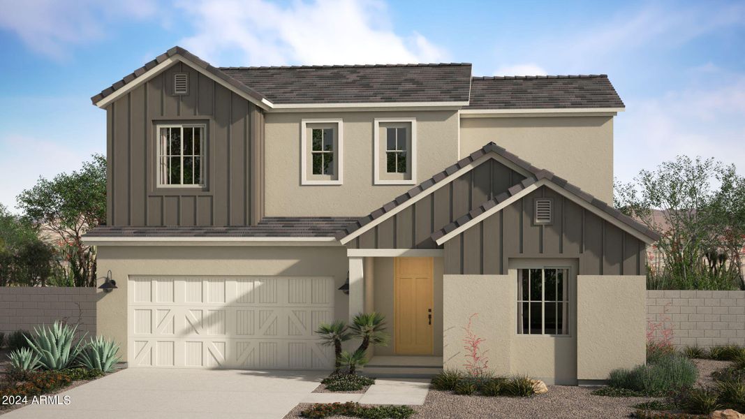 New construction Single-Family house 9241 E Steno Avenue, Mesa, AZ 85212 - photo