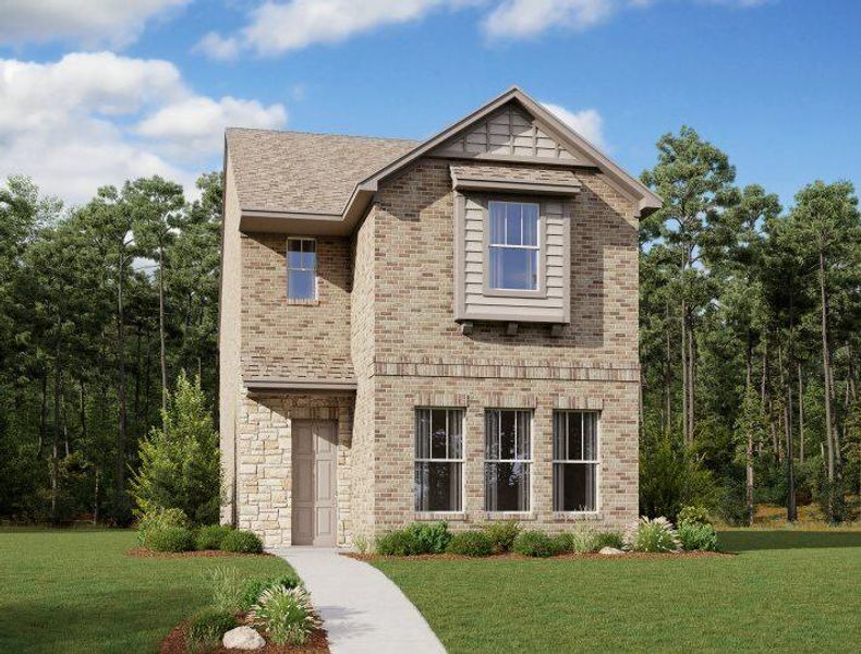 New construction Townhouse house 6314 Baritone Court, Sachse, TX 75048 Rice Homeplan- photo
