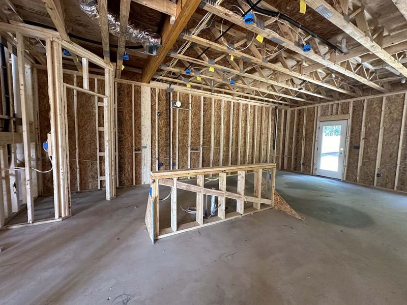 Kitchen Construction Progress