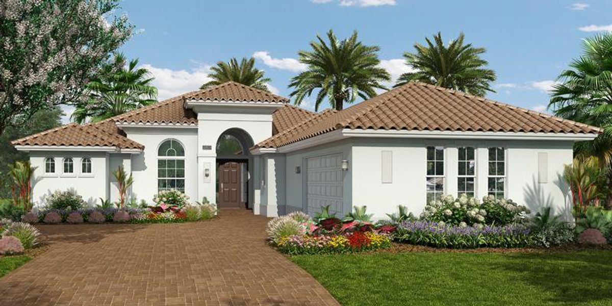 New construction Single-Family house Talbot, 5730 Palmetto Preserve Road, Vero Beach, FL 32967 - photo