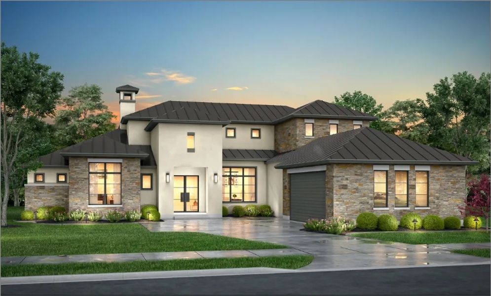 New construction Single-Family house Edgecomb, 806 Flint Ridge Trail, Georgetown, TX 78628 - photo