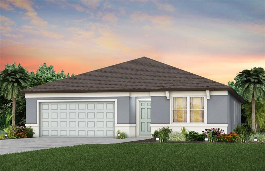 New construction Single-Family house 12745 Wanderlust Place, Parrish, FL 34219 Hanover- photo