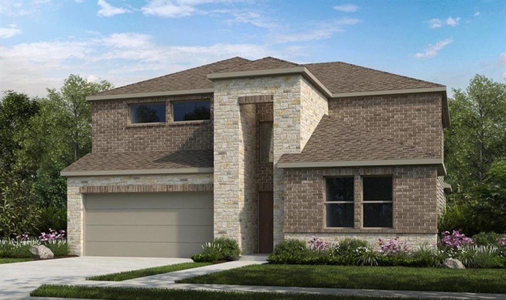 New construction Single-Family house 2112 Grand Leeanne Way, Pflugerville, TX 78660 Comal- photo