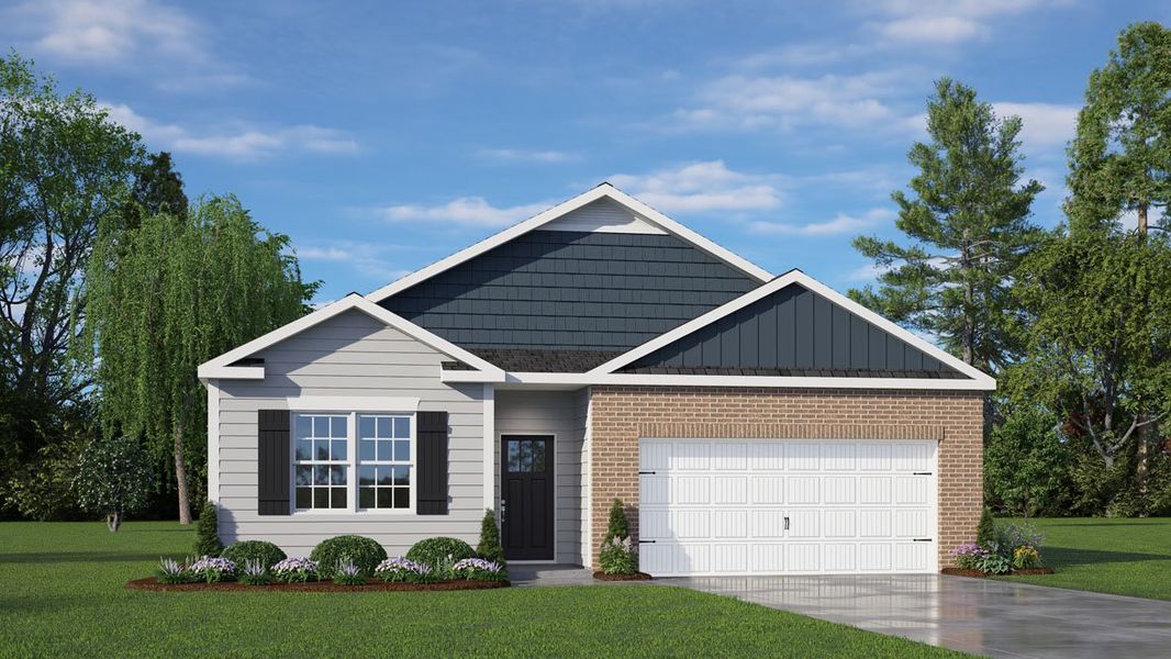New construction Single-Family house Cali, 15 Baker Farm Drive, Youngsville, NC 27596 - photo