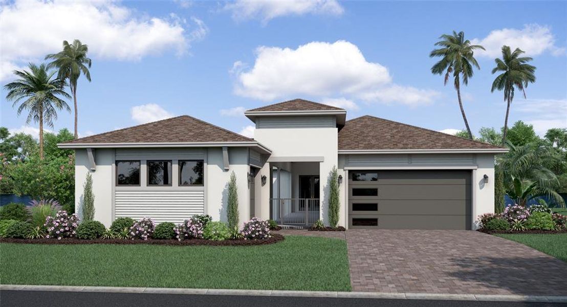 New construction Single-Family house 12755 Seronera Valley Court, Spring Hill, FL 34610 Osprey 1- photo