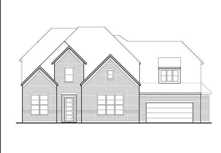 New construction Single-Family house 1801 Eastwood Court, Mansfield, TX 76063 Brookdale II- photo