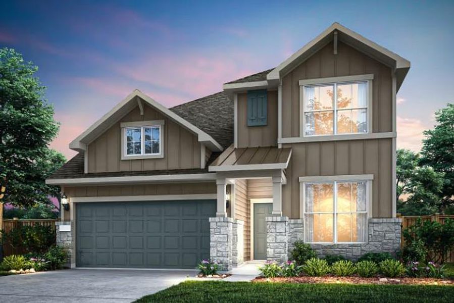 Pulte Homes, Jayton elevation HC 201