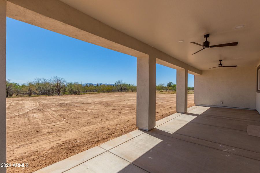 Extended Covered Patio