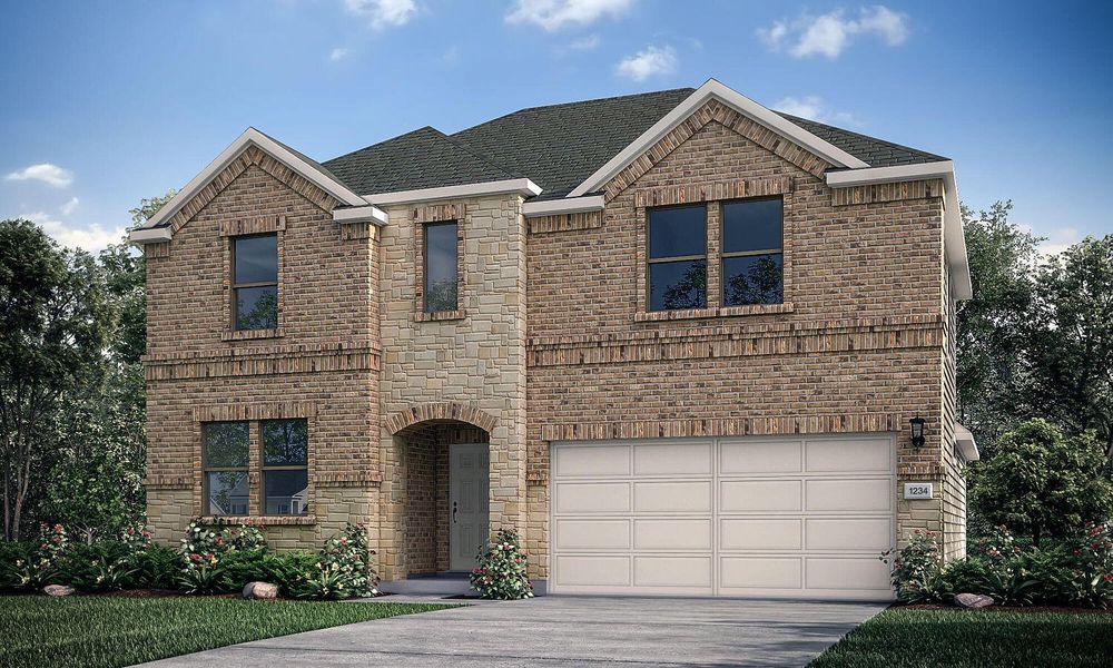 New construction Single-Family house 15316 Holloway Drive, Pflugerville, TX 78660 Trinity- photo