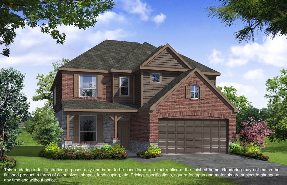 New construction Single-Family house 264, 2374 Village Leaf Drive, Spring, TX 77386 - photo