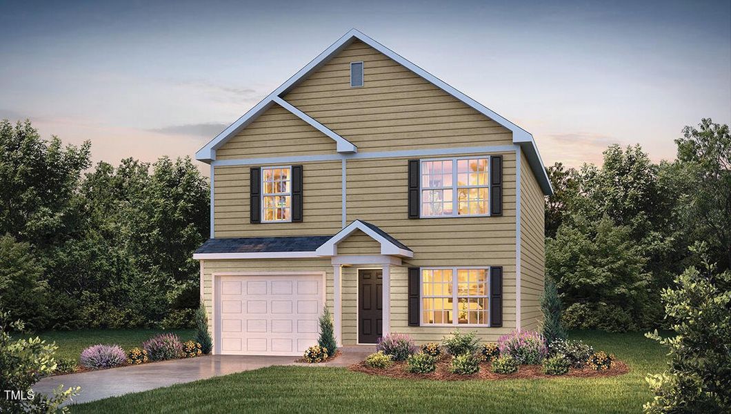 New construction Single-Family house 6024 Howth Way, Raleigh, NC 27610 The Brandon- photo