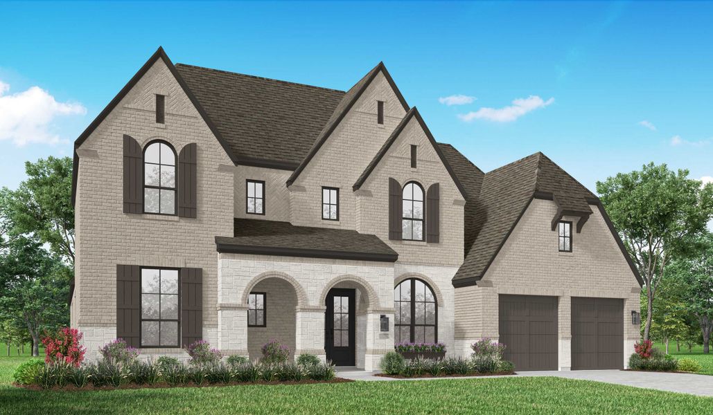 New construction Single-Family house Palermo Plan, Splitbeard Road, Frisco, TX 75035 - photo